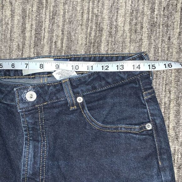 Gap Womens Size 8‎ Boot Cut Denim Jeans Blue Dark Wash Pockets Stretch - Picture 5 of 8